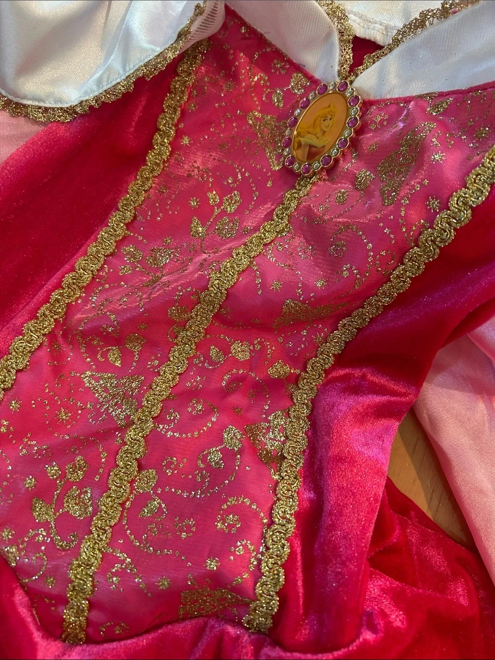 Disney Store Aurora Sleeping Beauty Costume 7/8Y